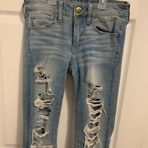 American eagle super stretch jeans